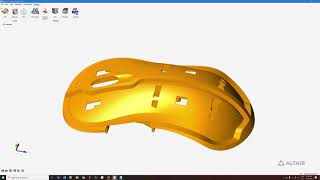 Injection Molding Simulation using Altair Inspire Mold