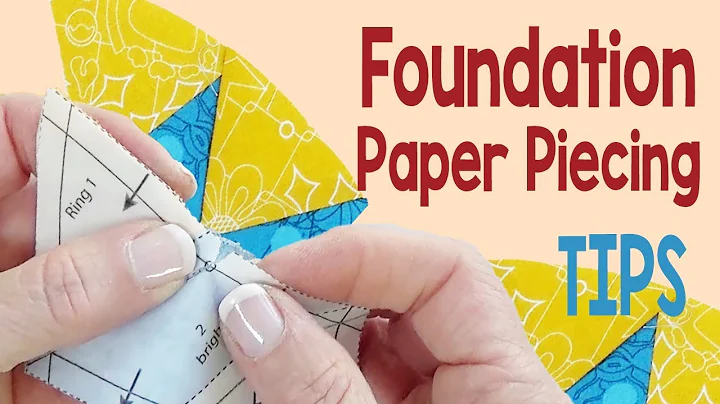 Foundation Paper Piecing Tips with Becky Goldsmith