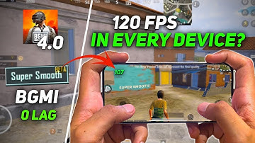 BGMI 4 0 Update  Super Smooth Graphics Are Back!   120FPS + Lag Fix Solution