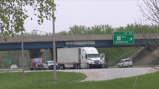 I-280 crash involving semi