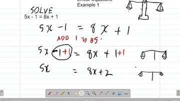 Linear Equations Example 1 - CSEC Mathematics