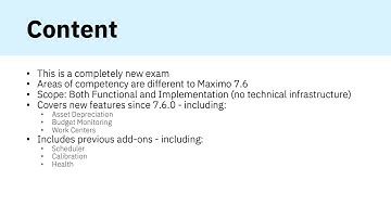 Maximo Manage v9.0 Functional Deployment Professional Certification Prep Introduction