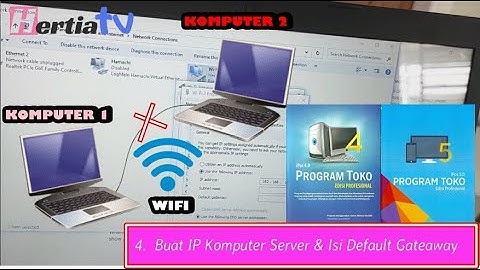 CARA MENGHUBUNGKAN 2 KOMPUTER DI PROGRAM TOKO IPOS 4.0 & IPOS 5.0 VIA WIFI/INDIHOME