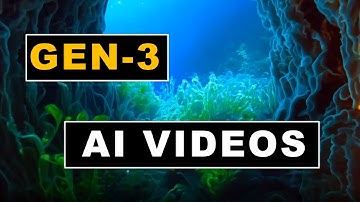 Runaway Gen-3 AI Video Generation Looks AMAZING !