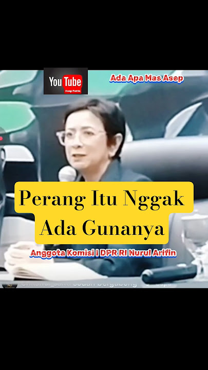 Nurul Arifin Komentari Perang Iran-Israel #shortvideo #shorts #perangiranisrael