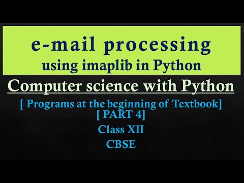 email processing by