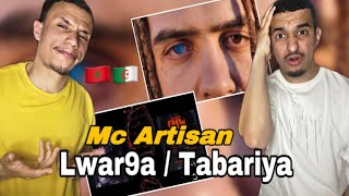 Mc artisan - Lwar9A / Tabariya [REACTION]🇩🇿🇲🇦🔥🤯Mazikaaa !!