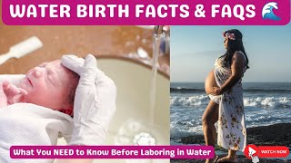 Water Birth Facts & FAQs 🌊 What You NEED to Know Before Laboring in Water Wealth