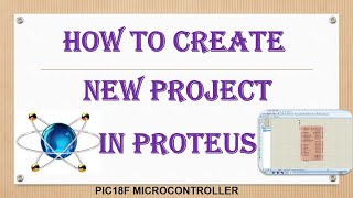 How to Create new project in PROTEUS || PIC microcontroller Simulation || how to create HEX file