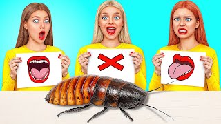 عضة لعقها أو لا شيء تحدي | مواقف طعام مضحكة Bubba DO Challenge