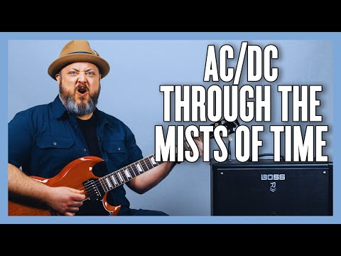 AcDc Through The Mists Of Time Guitar Lesson Tutorial