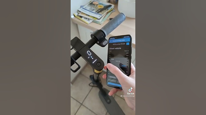 electric scooter hack