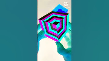 CUBE IN A CUBE illusion / Pattern TUTORIAL