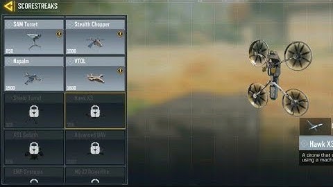 Hawk X3 scorestreak is soo good - COD MOBILE