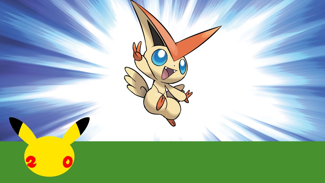 Uk Celebrate Pokemon20 With The Mythical Pokemon Victini Youtube