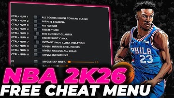[Updated] Nba 2K26 - Top Mod Menu | Divine Mods For Nba 2k26 | AutoGreener, Auto Combo & Many | Free