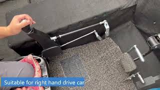Disabled drivers how to use hand control
