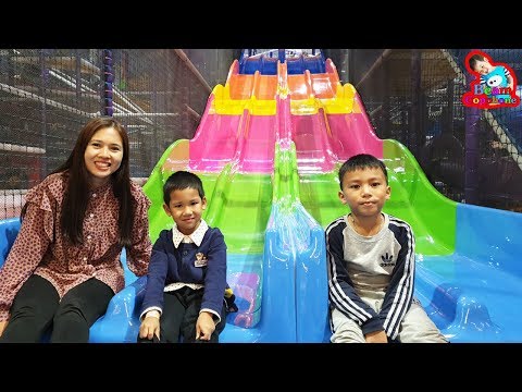 น้องบีม | สไลเดอร์ความเร็วสูง เล่นสวนสนุก ฮาร์เบอร์แลนด์ แฟชั่นไอส์แลนด์ Indoor Playground
