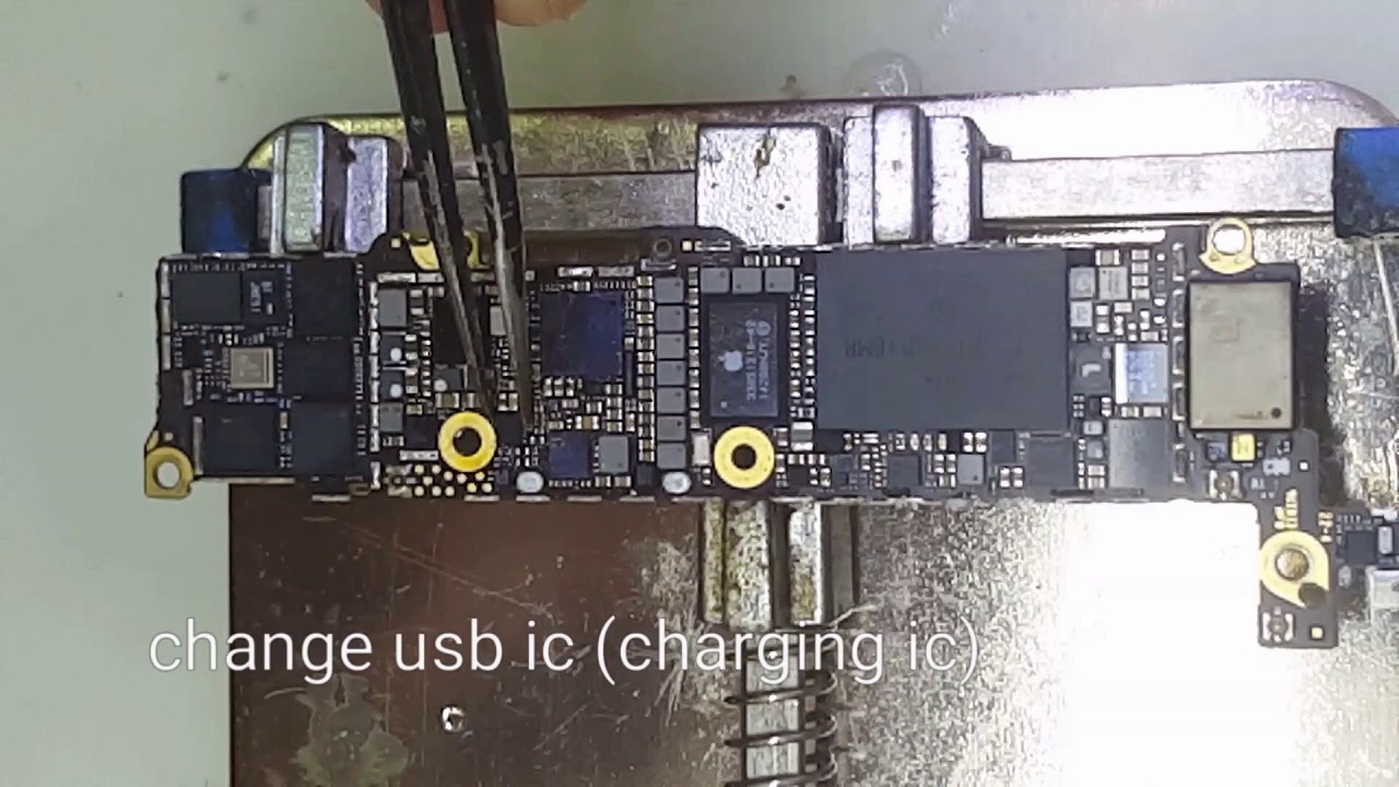 Easy way to replace iphone 5s u2/charging ic