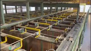 Dry board sorting line