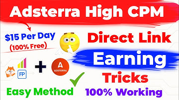 🔥Adsterra Direct Link 2025 | 📈 High CPM Tricks + 💡Smart Methods