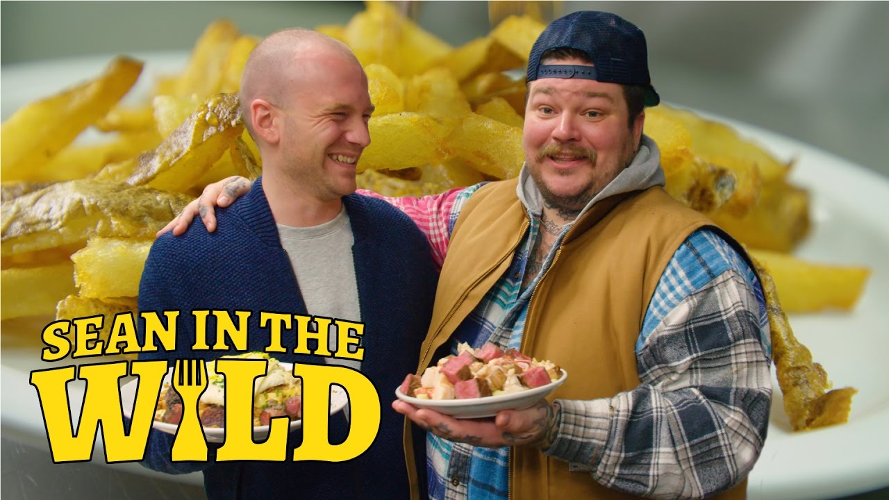 Matty Matheson and Sean Evans Have a Poutine Showdown | Sean in the Wild | First We Feast