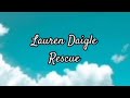 Rescue - Lauren Daigle Lyrics 🎶