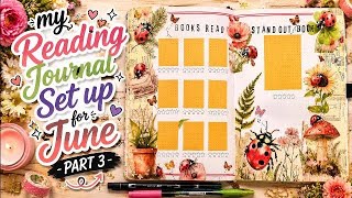 My Reading Journal Set Up for June - Part 3