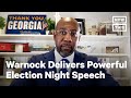 Rev. Raphael Warnock's GA Election Runoff Speech | NowThis