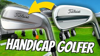 BIG DECISIONS? Handicap Golfer NEW TITLEIST Iron FITTING!