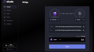 Shade Bridge Tutorial - Generalized IBC (Cosmos, Osmosis, Juno) + Wrapped Privacy (Secret Network)