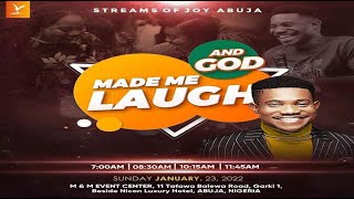 AND GOD MADE ME LAUGH SERVICE  - 23rd January 2022