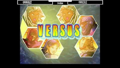 707 Danger Room MvC2 Casual Set   Onikage vs Crizzle