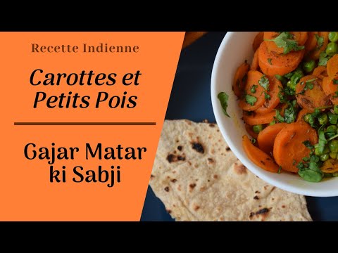 recette-indienne-avec-carottes-&-petits-pois-|-gajar-matar-ki-sabji-|-easy-indian-vegetarian-recipe
