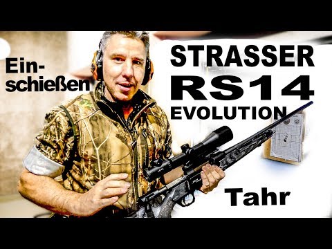 STRASSER RS 14 Evolution - Einschießen mit Sax KJG und Leica Magnus