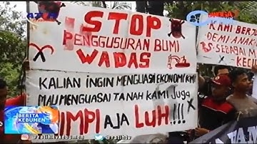 Warga Desa Wadas Tolak Penambangan Untuk Bendungan Bener