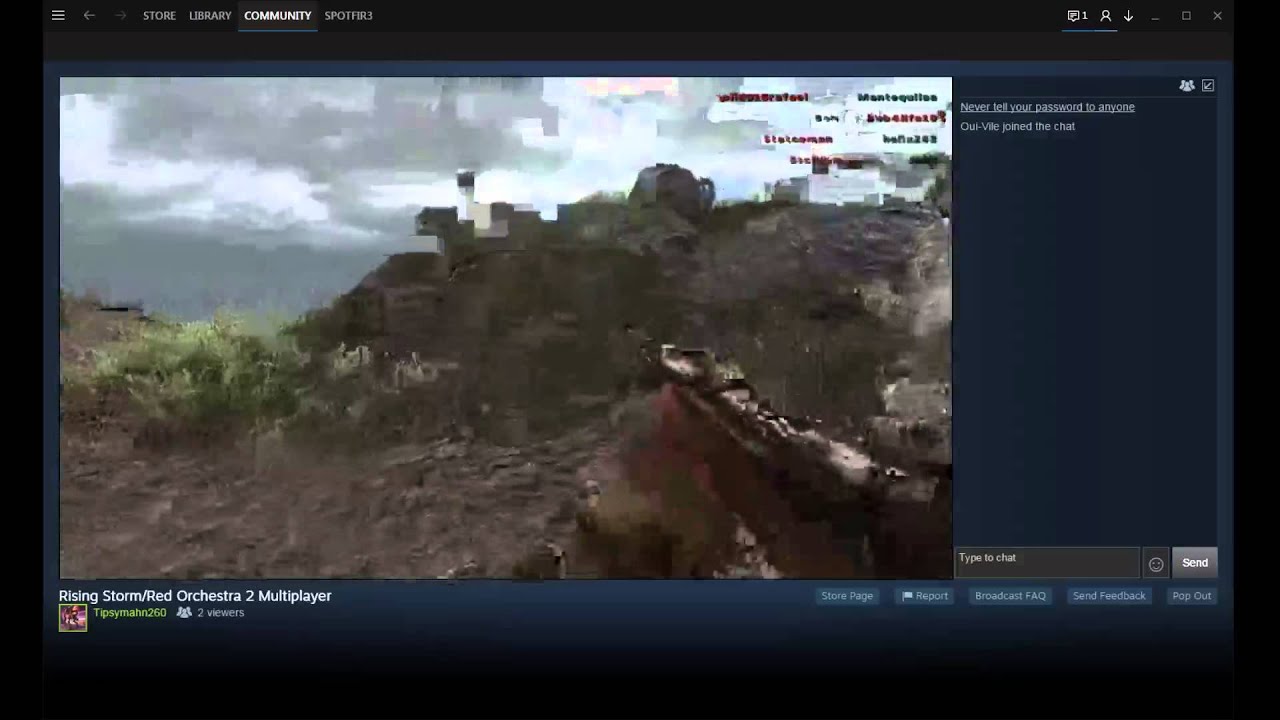 steam broadcast verifying login information steam broadcast verifying login information