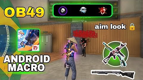 [OB49] Free Fire Android Macro Sensi Tutorial Macrodroid Settings Tutorial