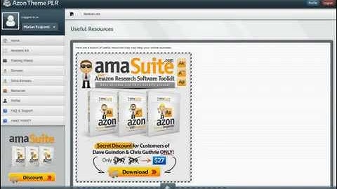 Azon Theme Plr Review