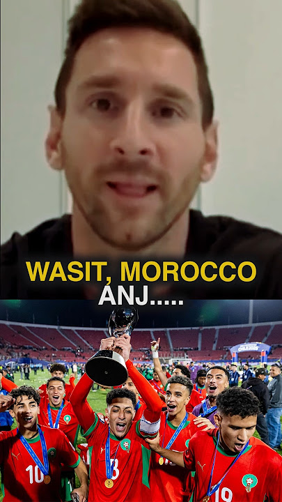 Reaksi Messi setelah Argentina dikalahkan Morocco di Piala Dunia U20