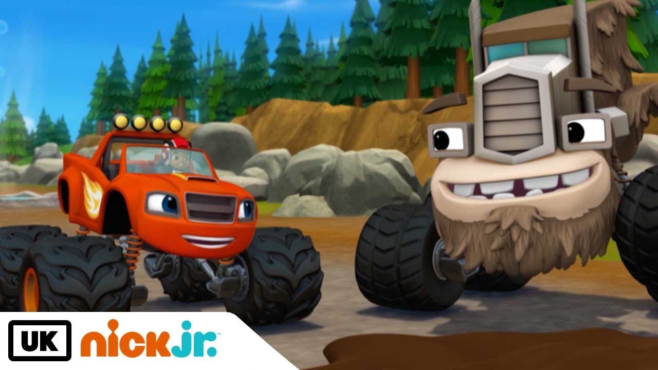 ⁣Blaze and the Monster Machines | Mega Mud Robot | Nick Jr. UK