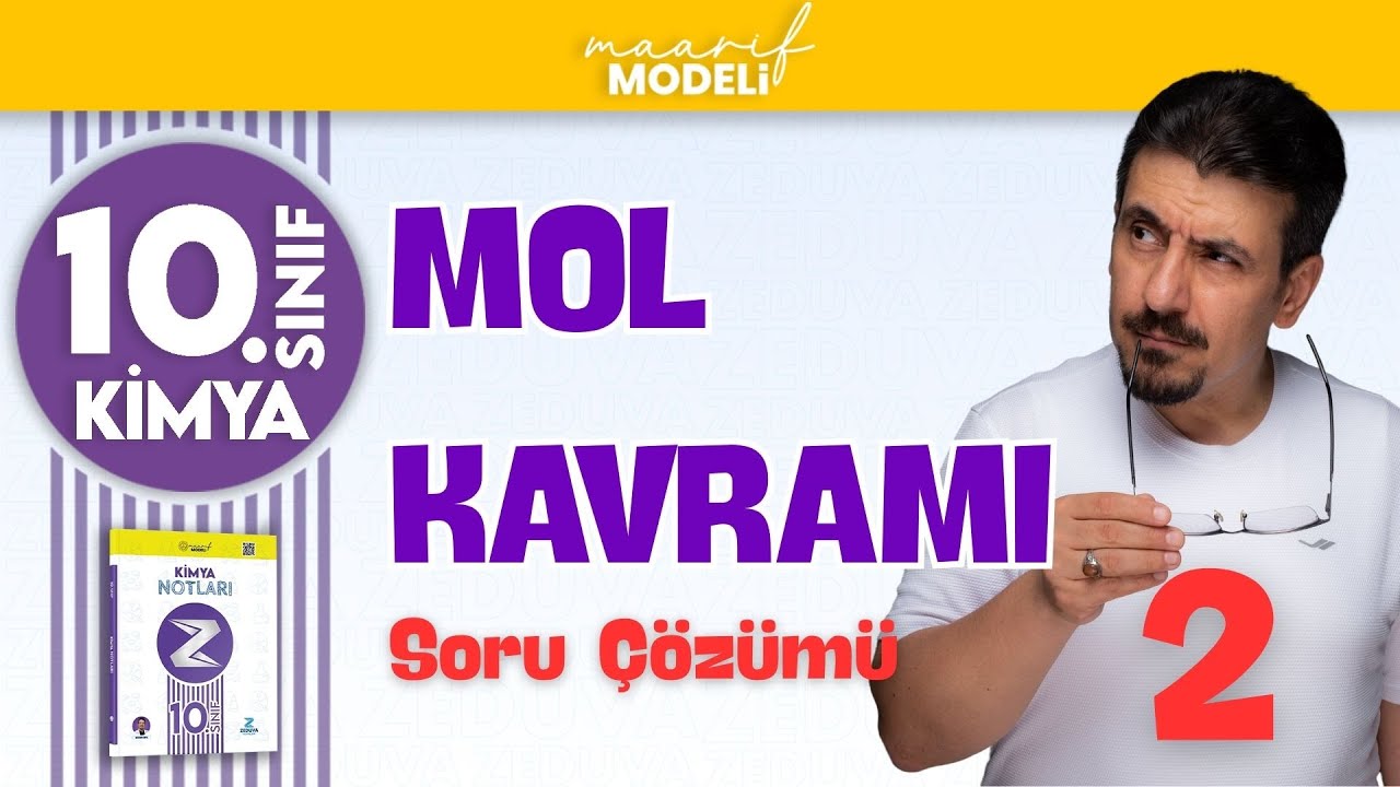 MOL KAVRAMI-2 | 1.Ünite | Soru Çözümü | 10.sınıf kimya yeni müfredat ( maarif model )