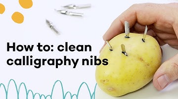 How to: clean calligraphy nibs