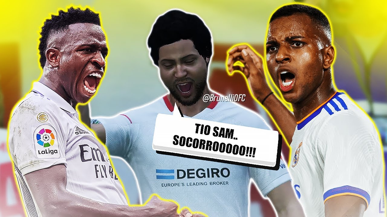 ENFRENTEI o REAL MADRID de VINI JR. & RODRYGO! Modo Carreira Jogador 04 FIFA 23 YouTube ENFRENTEI o REAL MADRID de VINI JR. & RODRYGO! Modo Carreira Jogador 04 FIFA 23 YouTube