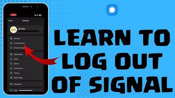 How to Logout of Signal App (2025)
