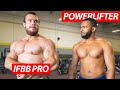 Bodybuilding vs powerlifting avec florian poirson
