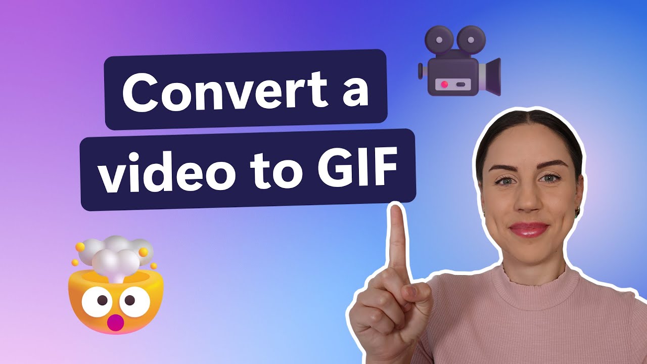 How to convert  video to GIF free on PC