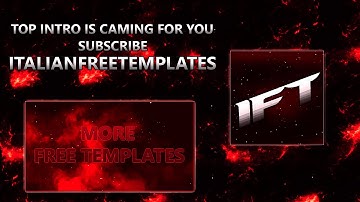 FREE Intro Template: 3D Blue Space Sync #24