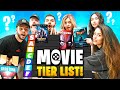 Movie Tier List Challenge ft. Kyedae, Valkyrae, CouRage, Nadeshot & More
