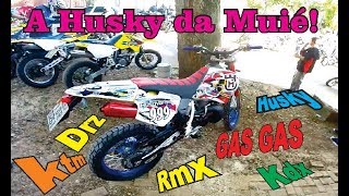 MOTO ESPECIAL / DE TRILHA EMPLACADA! SUZUKI DR 350 ÚNICA! 